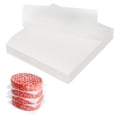 thumbnail image 1 of Uxcell 500 Pcs Hojas de Papel Pergamino Sin Blanquear para Hornear, 4.7 Pulgadas Papel para Hamburguesas, Papel de Pulpa Anti-Adherente para Hornear, Asar o Almacenamiento de Carne, Blanco, 1 of 6