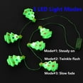 thumbnail image 5 of Flashing Christmas Light Necklaces Led Light Bulb Necklace Blinking Holiday Light Up Necklace For Adults Kids Christmas Party Favors, 5 of 14