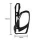 thumbnail image 2 of Portavasos de fibra de vidrio para botella de agua de bicicleta (negro), 2 of 8