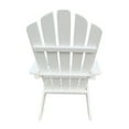 thumbnail image 7 of LoLado Children Patio Adirondack Chair with Wood Legs and Wide Armrest, Folding Pit Lounge Chair with Adjustable Backrest, for Garden, Backyard, Porch, Outdoor, White, 7 of 7