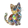 thumbnail image 2 of Todaioua Colorful Cat Desktop Ornament, Acrylic 2D Flat Cat Tabletop Ornament, Cute Kitten Statue Home Decor, Cat Lovers Decoration for Home Room Desk Bookshel Office, 2 of 6