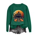 thumbnail image 4 of Pumpkin Season Sweatshirt Women Thanksgiving Pumpkin Graphic Shirt Cute Autumn Halloween Pullover Casual Fall Tops, 4 of 6