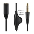 thumbnail image 3 of Cable de Extensión de Audio Strade Fareast Limited 5x3,5 Mm 1M Con Control de Volumen Paquete de 6, 3 of 6
