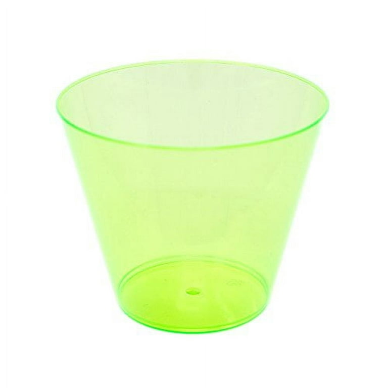 Neon Plastic Cups - 25 Pc.