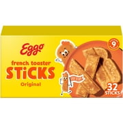 Eggo Original French Toaster Sticks, Frozen Breakfast, 12.7 oz, 32 Count