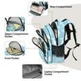 thumbnail image 5 of ALAZA Fishes School Backpack Elementary Bag Bookbag Travel Rucksack, 5 of 6