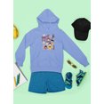 thumbnail image 3 of Vintage Aesthetic Japanese Emoji Graphic Youth's Hoodie, 3 of 4