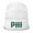 White, variant on Philadelphia Football Retro PHI Winter Beanie Cap Hat (Black)