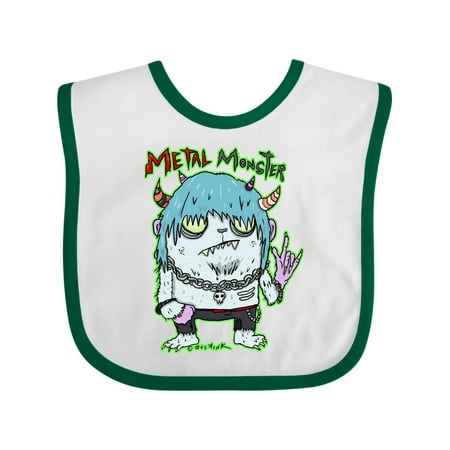 

Inktastic Metal Monster Gift Baby Boy or Baby Girl Bib