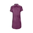 thumbnail image 6 of Ihph7 Satin Nightgowns for Women Button Down Nightgown Summer Nightgowns for Women Sleep Dress Night Shirts for Women Sleepwear Women's Sleepwear Sleep Shirts for Women Dark Purple M, 6 of 9