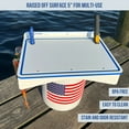 thumbnail image 5 of Made in the USA | Premium Single Bucket Raised 18" Fillet Table and Cutting Board, 5 of 11