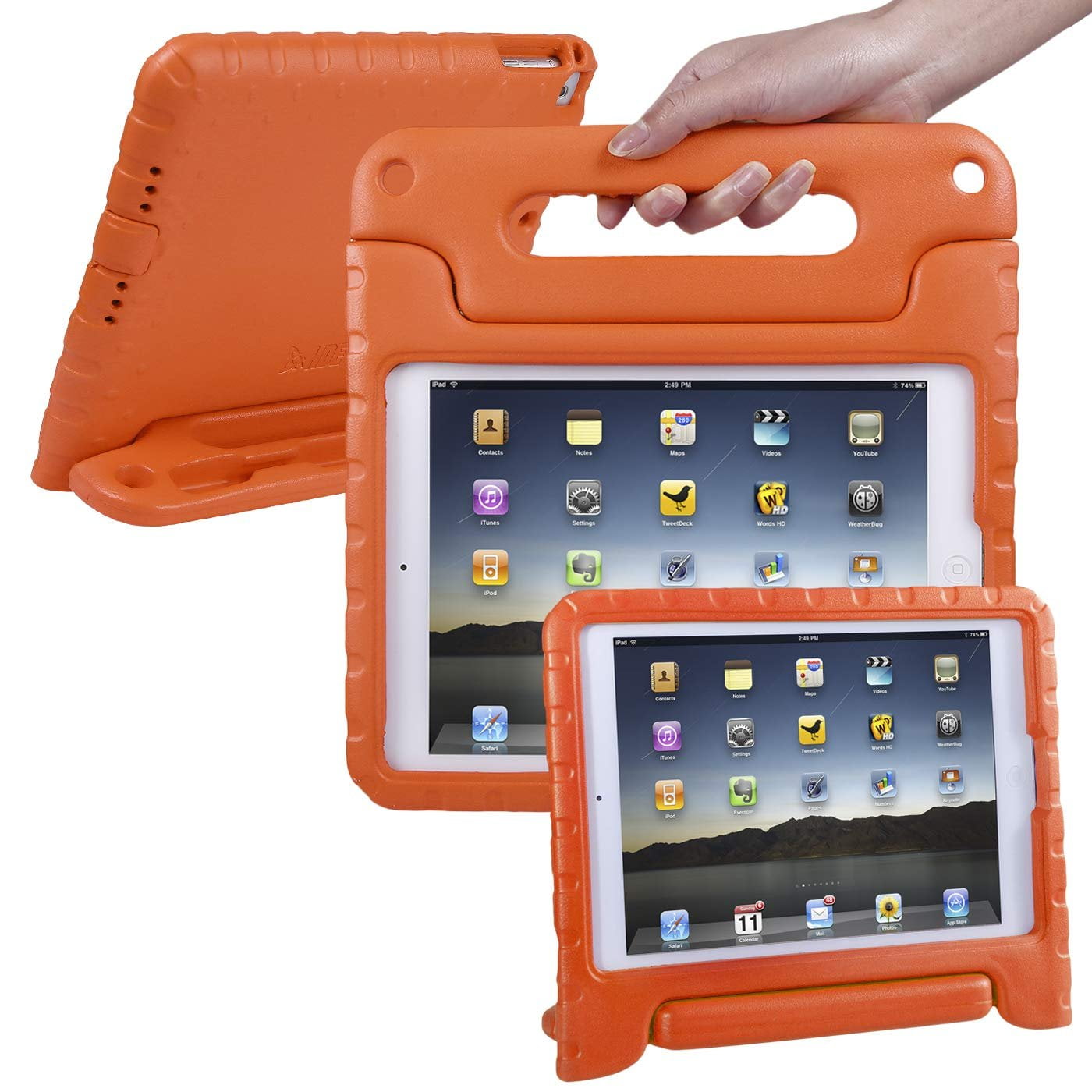 HDE Case for iPad 9.7 inch 2018 / 2017 Kids Shock Proof Bumper Cover