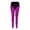 Hot Pink, variant on Petite Yoga Pants Women's Patchwork Color Slim Stitching Yoga Pants Peach Shaping Leggings Nine Points Sports Tights M Red