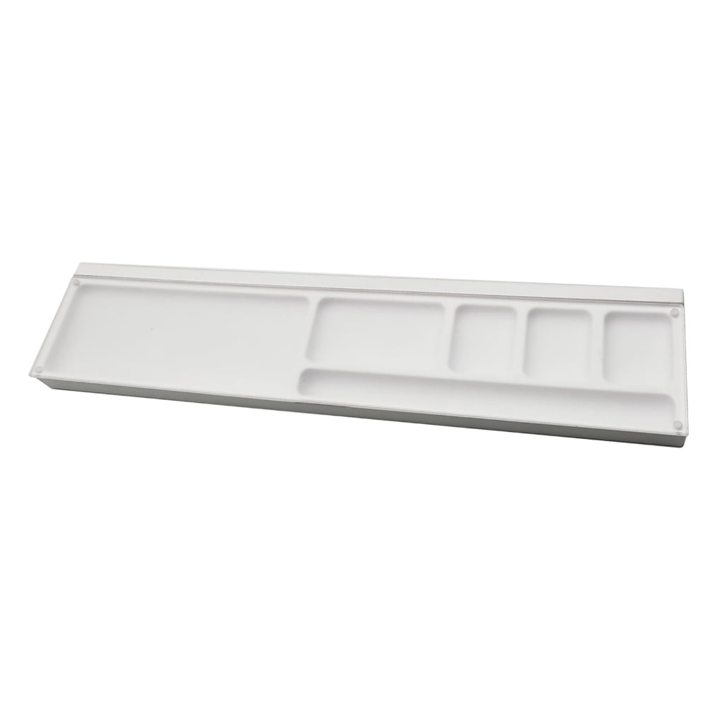 Keyboard Wrist Rest Pad Ergonomic Acrylic Support Desktop Storage Box for Office