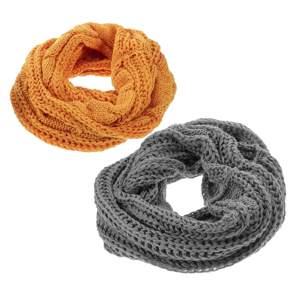 LABSERRON Winter Neck Warmer Scarf in Assorted Colors Wool Material Fashionable and Elegant One Size Fits Most