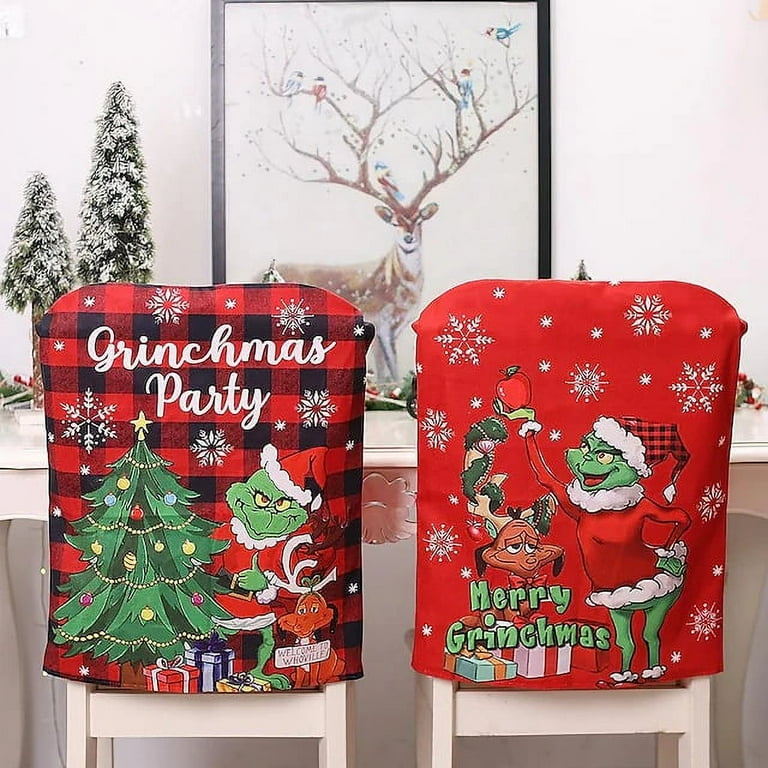Walmart christmas online chair covers