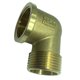 thumbnail image 5 of Codo de Montaje de Tubería de de Latón de 20 Mm a 32 Rosca / BSP Acoplador de de Conector de Cobre, Sólido, 5 Tamaños , DN25 Yotijar Adaptador de latón de codo, 5 of 8
