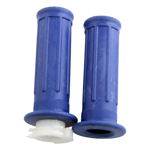 2 Pieces Handlebar Grips, Durable Throttle Twist Grip Handle Bar Set for PW50 Replacement