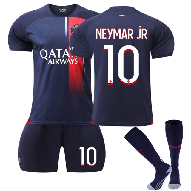 2023-2024 Paris Saint G ermain Kids Soccer Jersey No.10 Neymar 26