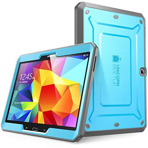 Samsung Galaxy Tab 4 10.1 Case, SUPCASE [Heavy Duty] Case for Galaxy Tab 4 Tablet [Unicorn Beetle PRO Series] Full-body Rugged Hybrid Protective Cover with Screen Protector Walmart.com