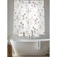thumbnail image 4 of Elegant Spring Floral Sheer Curtains 72 Inch Length 2 Panels Set, Watercolor Birds Summer Botanical Voile Window Treatment Rod Pocket Curtains Sheers Drapes for Bedroom/Living Room/Kitchen 52"x72"x2, 4 of 7