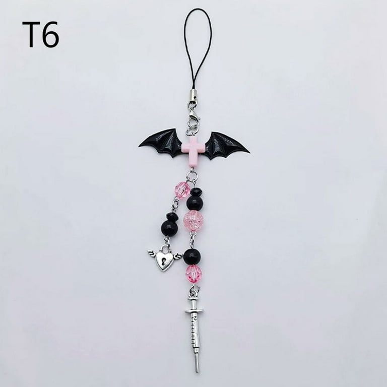 Goth Y2K Phone Charm Pendant Kawaii-Key Chain For Bag Cute