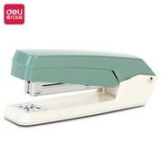 ZheElen Introduction: Convenient and labor-saving stapler, rotatable stapler, student office stapler, stapler, rotary stapler green