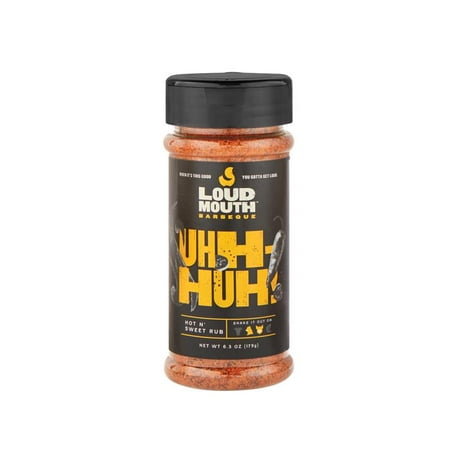 Loud Mouth Sweet & Heat Bar-B-Q Rub/Seasoning 8 oz