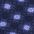 thumbnail image 1 of Ahgly Company Tapis d'Intérieur Lavables en Machine Bleu Nuit Transitionnel, Carré 4', 1 of 7