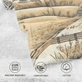 thumbnail image 4 of Dreamtimes Countryside Pattern Hand Towels, 2 PCS Pack 16 x 28 Inches Extra Absorbent Pure Cotton Towels, Super Soft Hand Towel for Bathroom, Hotel, Kitchen, Gym, 4 of 7