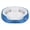 Blue, variant on Round Dog Bed for Large Medium Small Dogs - Washable Orthopedic Sofa Bed, Soft Breathable Puppy & Pet Cuddler, Durable Calming Dog Bed with Anti-Slip Bottom