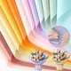 thumbnail image 4 of Apmemiss Clearance Translucent Flower Wrapping Paper for Florist Waterproof Durable Bouquet Wrapping Paper for Floral Arrangements on Valentine's Day, Mother's Day, 22.8x22.8 Inch - 20 Sheets, 4 of 4