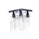 thumbnail image 1 of Candil de Cristal Cortado Gamalux Williams Krystal York de 4 Luces, 1 of 5