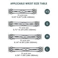 thumbnail image 3 of TOYOUTHS Beaded Strap Compatible with Charge 5 Bands for Women Men, Handmade Boho Hippie Strap Premium Nylon Elastic Stretchy Cute Stylish Solo Loop Feminine Charm Charge 5 Writband, 3 of 6
