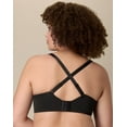 thumbnail image 4 of Playtex Full-Coverage T-Shirt Bra, Moisture-Wicking  Dressed In Black 44C Women's, 4 of 4