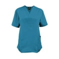 thumbnail image 4 of ACTIVE UNIFORMS Women Scrub Set Medical Scrub Top and Pants (Teal, Small), 4 of 6
