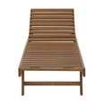 thumbnail image 4 of Alaterre Furniture Caspian Eucalyptus Wood Outdoor Lounge Chair, 4 of 8