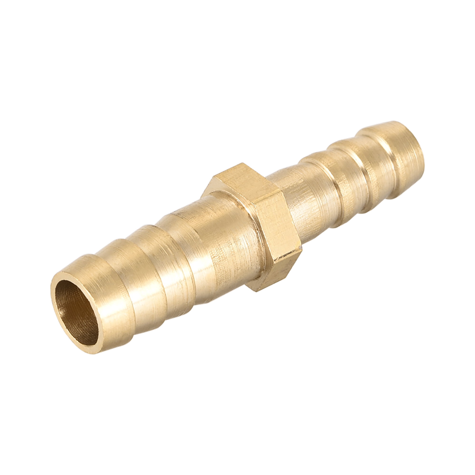 10pcs Brass Slotted Tower 4mm 5mm 6mm 8mm 10mm 12mm 14mm Reducer Integral Reducer Reducer Adapter Color : 6mm 14mm Barb 