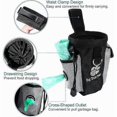 thumbnail image 3 of Waist Pouch Bag Hands Free Pet Dog Training Waist Food Bag with Built-in Poop Bag Dispenser, 3 of 5