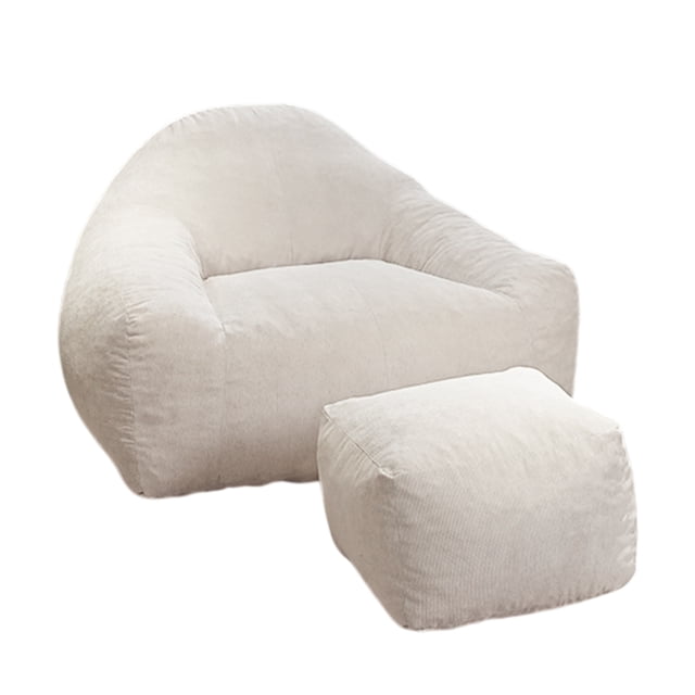 Sillón De Espuma Comprimida Al Vacío 1 Plaza Japandi Likka White