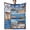 Blue, variant on Blanket,Father's Day Blanket for Office, Thick Flannel Napping Blanket with Funny Dad Prints, Soft Conditioning Throw for Desk, Couch, Travel Gift,White,50"W*40"L