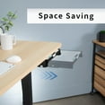 thumbnail image 5 of VIVO Under Desk Whiteboard Slider Tray, Hideaway Workstation Dry Erase Board, 5 of 8