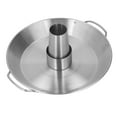 thumbnail image 3 of Chicken Roaster Rack, 430 Stainless Steel Add Flavor Reusable Beer Can Chicken Roaster Pan  for Grouse for Turkey, 3 of 7
