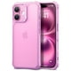 thumbnail image 1 of Funda de teléfono ESR Air Armor Series para iPhone 16, rosa transparente, 1 of 8
