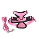 thumbnail image 3 of Arnés y correa para gatos para caminar, arneses de chaleco s suaves a prueba de para gatos, chaqueta transpirable de control Rosa S Gloria Arnés de chaleco para cachorros, 3 of 7