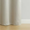 thumbnail image 5 of VCNY Home Domino Cream Solid Grommet Blackout Curtain Panel, 55" x 84", 5 of 5