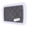 thumbnail image 1 of Dog Potty Tray, Rugged Plastic High Fence Smart Design to Control Odors Pee Pad Holder 45x33cm Easy to Clean Pet Toilet Training Tray for Small Dogs and Puppies, 1 of 7