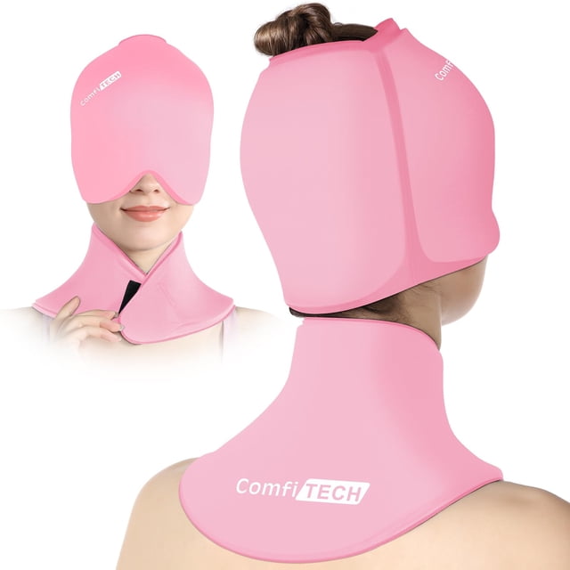 Combo Ice Pack Wrap Gel ComfiTech para gorra y cuello