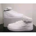 thumbnail image 1 of Ni&ke Air Force 1 Mid '07 Shoes Triple White CW2289-111 Men's Size 11 NewNoLid, 1 of 1