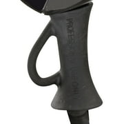 GAMMA+ 3500 Professional Salon Tourmaline Ionic Hair Dryer for Hair Stylists, 2 Concentrator Nozzles, 6 Heat Settings, Black